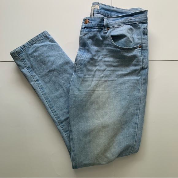 Forever 21 Denim - Forever 21 Straight Leg Blue Jeans